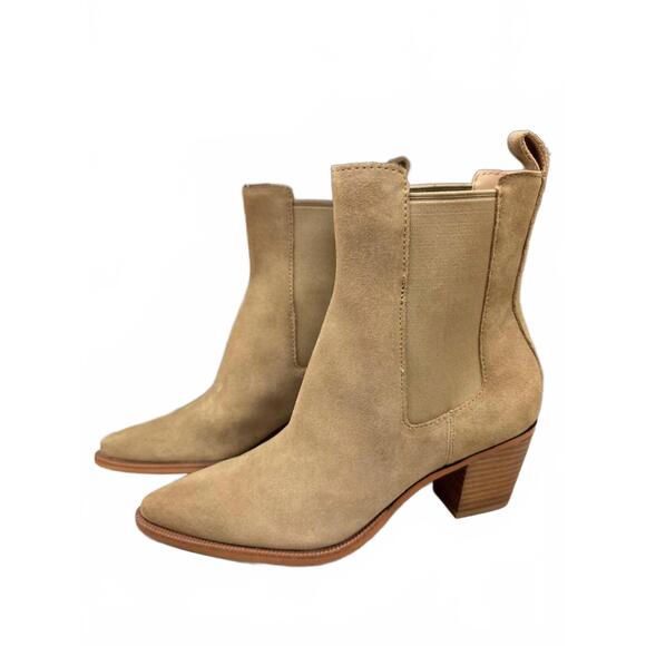 NEW DOLCE VITA women's shadie h2o suede boot in dark brown - Picture 6 of 6